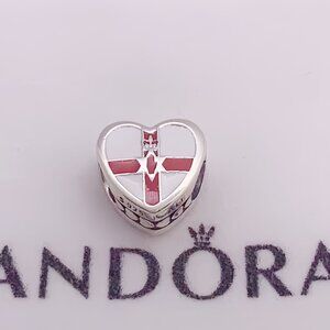 Pandora Northern Ireland Flag Heart Charm